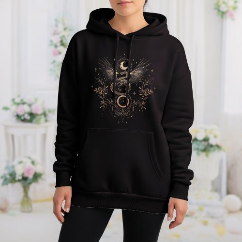 Woman Hoodie noir Hoodie femme noir