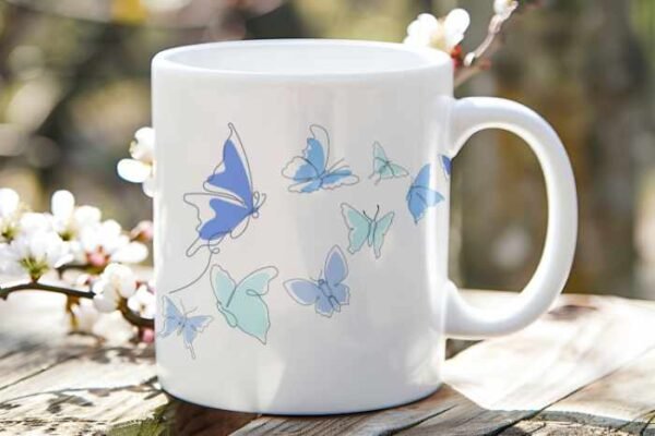 mug papillon