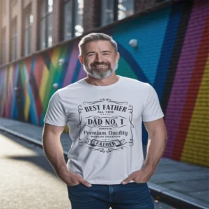 t-shirt Best father all time