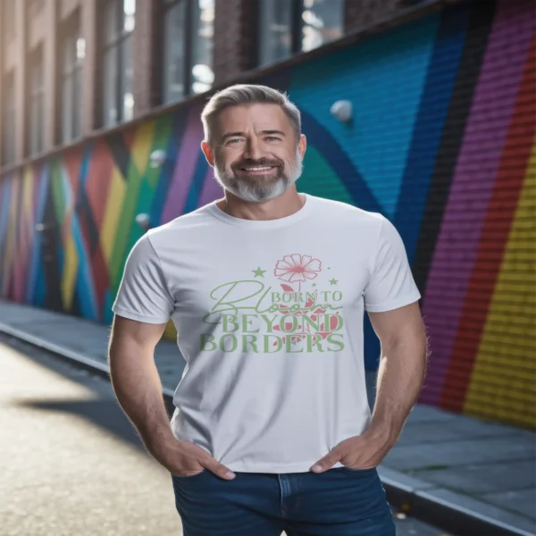t-shirt bloom beyond borders