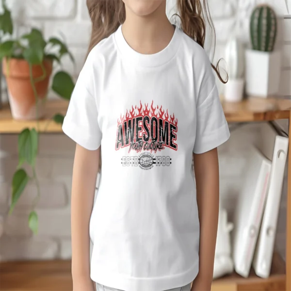 t-shirt enfants awesome youth culture t-shirt enfants awesome youth culture