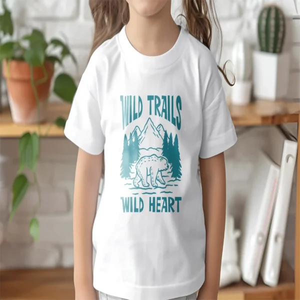 t-shirt enfants wild trails